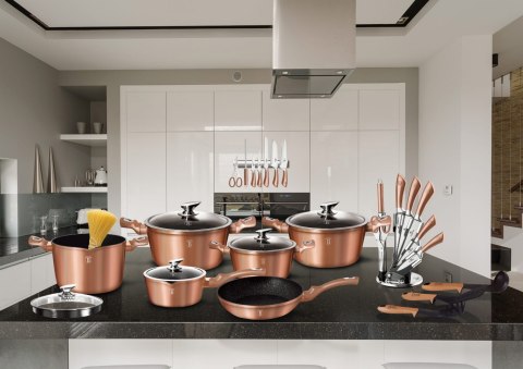 KOMPLET GARNKÓW 10-EL. BERLINGER HAUS METALLIC LINE ROSEGOLD BH-6151 KOMPLET GARNKÓW 10-EL. BERLINGER HAUS METALLIC LINE ROSEGOLD BH-6151