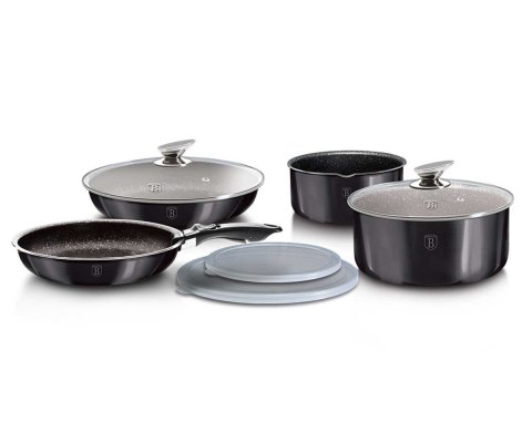 KOMPLET GARNKÓW 9 EL. CLICK & COOK BERLINGER HAUS METALLIC LINE CARBON PRO BH-6918 KOMPLET GARNKÓW 9 EL. CLICK & COOK BERLINGER HAUS METALLIC LINE CARBON PRO BH-6918