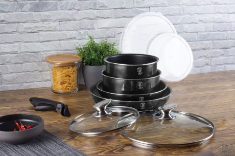 KOMPLET GARNKÓW 9 EL. CLICK & COOK BERLINGER HAUS METALLIC LINE CARBON PRO BH-6918 KOMPLET GARNKÓW 9 EL. CLICK & COOK BERLINGER HAUS METALLIC LINE CARBON PRO BH-6918