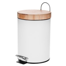 KOSZ NA ŚMIECI 3L BIAŁY BRUNBESTE BB-1134