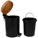 KOSZ NA ŚMIECI 3L CZARNY BRUNBESTE BB-1133 KOSZ NA ŚMIECI 3L CZARNY BRUNBESTE BB-1133