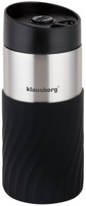 KUBEK TERMICZNY 300ML KLAUSBERG CZARNY KB-7629 KUBEK TERMICZNY 300ML KLAUSBERG CZARNY KB-7629