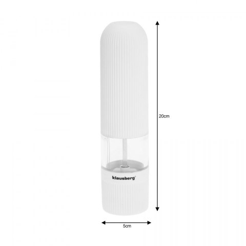 MŁYNEK ELEKTRYCZNY DO SOLI LUB PIEPRZU LED KLAUSBERG KB-7435 MŁYNEK ELEKTRYCZNY DO SOLI LUB PIEPRZU LED KLAUSBERG KB-7435