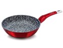 PATELNIA 28CM MARMUROWO-CERAMICZNA ZILNER STONETEC BURGUND ZL-9257 PATELNIA 28CM MARMUROWO-CERAMICZNA ZILNER STONETEC BURGUND ZL-9257