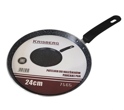 PATELNIA DO NALEŚNIKÓW 24CM KRISBERG KS-7565 PATELNIA DO NALEŚNIKÓW 24CM KRISBERG KS-7565