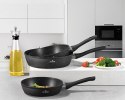 PATELNIA GŁĘBOKA 24CM 2.0L POWŁOKA MARMUROWA Z POKR. ZILNER ZL-7715 / 9216