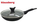 PATELNIA GRANITOWA 22CM KLAUSBERG MARMO GOLD KB-7038 PATELNIA GRANITOWA 22CM KLAUSBERG MARMO GOLD KB-7038