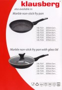 PATELNIA GRANITOWA 22CM KLAUSBERG MARMO GOLD KB-7038 PATELNIA GRANITOWA 22CM KLAUSBERG MARMO GOLD KB-7038