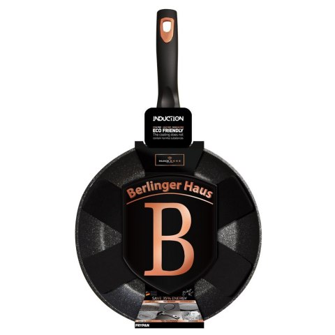 PATELNIA GRANITOWA 24CM BERLINGER HAUS BLACK ROSE BH-1634 PATELNIA GRANITOWA 24CM BERLINGER HAUS BLACK ROSE BH-1634
