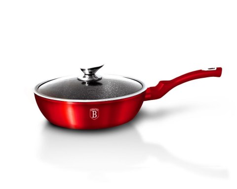 PATELNIA GRANITOWA 24CM BERLINGER HAUS METALLIC LINE RED BH-1259-N PATELNIA GRANITOWA 24CM BERLINGER HAUS METALLIC LINE RED BH-1259-N