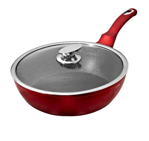 PATELNIA GRANITOWA 24CM BERLINGER HAUS METALLIC LINE RED BH-1259-N PATELNIA GRANITOWA 24CM BERLINGER HAUS METALLIC LINE RED BH-1259-N
