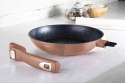 PATELNIA GRANITOWA Z ODPINANĄ RĄCZKĄ 24cm BERLINGER HAUS ROSE GOLD BH-1948