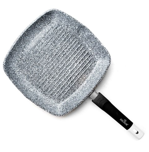PATELNIA GRILL 24CM MARMUROWO-CERAMICZNA ZILNER STONETEC ZL-7067 PATELNIA GRILL 24CM MARMUROWO-CERAMICZNA ZILNER STONETEC ZL-7067