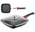 PATELNIA GRILLOWA GRANITOWA 24CM KINGHOFF KH-1510 ODŁ. UCHWYT PATELNIA GRILLOWA GRANITOWA 24CM KINGHOFF KH-1510 ODŁ. UCHWYT
