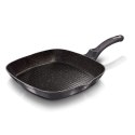 PATELNIA GRILLOWA Z POWŁ. GRANITOWĄ 28x28cm BERLINGER HAUS Carbon Pro BH-6901 PATELNIA GRILLOWA Z POWŁ. GRANITOWĄ 28x28cm BERLINGER HAUS Carbon Pro BH-6901