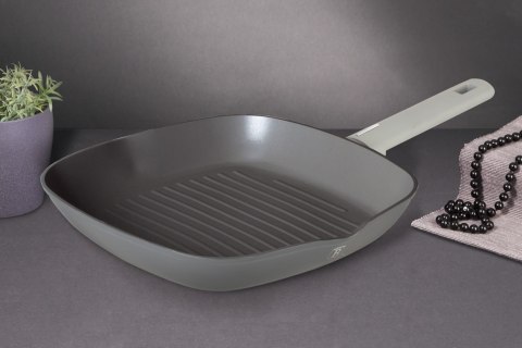 PATELNIA GRILLOWA Z POWŁOKĄ TYTANOWĄ KWADRATOWA 28X28CM BERLINGER HAUS ASPEN BH-7072 PATELNIA GRILLOWA Z POWŁOKĄ TYTANOWĄ KWADRATOWA 28X28CM BERLINGER HAUS ASPEN BH-7072