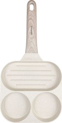 PATELNIA MARMURKOWA 3 W 1 DO JAJEK NALEŚNIKÓW PLACKÓW GRILL KLAUSBERG KB-7818 BEŻOWA PATELNIA MARMURKOWA 3 W 1 DO JAJEK NALEŚNIKÓW PLACKÓW GRILL KLAUSBERG KB-7818 BEŻOWA