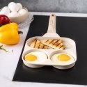 PATELNIA MARMURKOWA 3 W 1 DO JAJEK NALEŚNIKÓW PLACKÓW GRILL KLAUSBERG KB-7818 BEŻOWA PATELNIA MARMURKOWA 3 W 1 DO JAJEK NALEŚNIKÓW PLACKÓW GRILL KLAUSBERG KB-7818 BEŻOWA