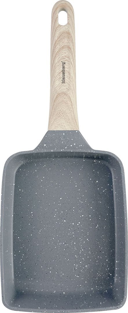 PATELNIA MARMURKOWA PROSTOKĄTNA GŁĘBOKA KLAUSBERG KB-7814 SZARA PATELNIA MARMURKOWA PROSTOKĄTNA GŁĘBOKA KLAUSBERG KB-7814 SZARA
