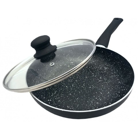 PATELNIA MARMURKOWA Z POKR. 28CM KiNGHOFF KH-3959 PATELNIA MARMURKOWA Z POKR. 28CM KiNGHOFF KH-3959