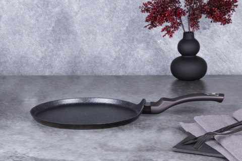 PATELNIA NALEŚNIKOWA Z POWŁOKĄ GRANITOWĄ 28CM DO NALEŚNIKÓW BERLINGER HAUS SHINY BLACK BH-7132 PATELNIA NALEŚNIKOWA Z POWŁOKĄ GRANITOWĄ 28CM DO NALEŚNIKÓW BERLINGER HAUS SHINY BLACK BH-7132