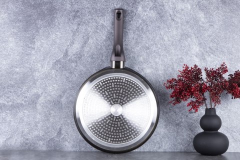 PATELNIA NALEŚNIKOWA Z POWŁOKĄ GRANITOWĄ 28CM DO NALEŚNIKÓW BERLINGER HAUS SHINY BLACK BH-7132 PATELNIA NALEŚNIKOWA Z POWŁOKĄ GRANITOWĄ 28CM DO NALEŚNIKÓW BERLINGER HAUS SHINY BLACK BH-7132