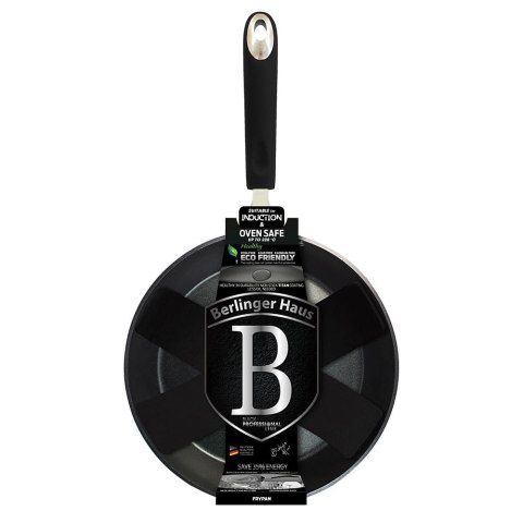 PATELNIA TYTANOWA 24cm BERLINGER HAUS BLACK PROFESSIONAL LINE BH-6116 PATELNIA TYTANOWA 24cm BERLINGER HAUS BLACK PROFESSIONAL LINE BH-6116
