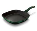 PATELNIA TYTANOWA GRILLOWA 28x28CM BERLINGER HAUS METALLIC LINE EMERALD BH-6051