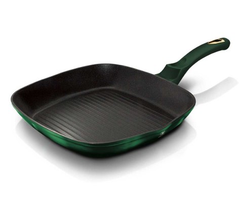 PATELNIA TYTANOWA GRILLOWA 28x28CM BERLINGER HAUS METALLIC LINE EMERALD BH-6051 PATELNIA TYTANOWA GRILLOWA 28x28CM BERLINGER HAUS METALLIC LINE EMERALD BH-6051