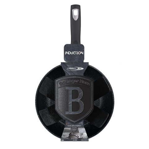 PATELNIA WOK GRANITOWA 28cm BERLINGER HAUS METALLIC LINE CARBON PRO BH-6900 PATELNIA WOK GRANITOWA 28cm BERLINGER HAUS METALLIC LINE CARBON PRO BH-6900