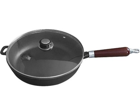 PATELNIA ŻELIWNA 30cm z POKRYWĄ KRISBERG KS-2568 PATELNIA ŻELIWNA 30cm z POKRYWĄ KRISBERG KS-2568