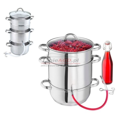 SOKOWNIK STALOWY 8.0L 26cm BRUNBESTE BB-2142 SOKOWNIK STALOWY 8.0L 26cm BRUNBESTE BB-2142