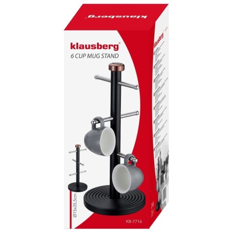 STOJAK KUCHENNY WIESZAK NA KUBKI KLAUSBERG KB-7716 STOJAK KUCHENNY WIESZAK NA KUBKI KLAUSBERG KB-7716