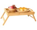 STOLIK ŚNIADANIOWY DO ŁÓŻKA POD LAPTOPA 50x30x7cm KiNGHOFF KH-1502 STOLIK ŚNIADANIOWY DO ŁÓŻKA POD LAPTOPA 50x30x7cm KiNGHOFF KH-1502