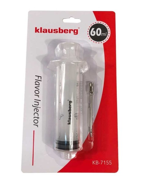 STRZYKAWKA DO PEKLOWANIA / MARYNOWANIA MIĘSA 50ML KLAUSBERG KB-7155 STRZYKAWKA DO PEKLOWANIA / MARYNOWANIA MIĘSA 50ML KLAUSBERG KB-7155