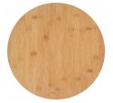 TACA DESKA BAMBUSOWA DO PIZZY 35cm OBROTOWA KINGHOFF KH-1566 TACA DESKA BAMBUSOWA DO PIZZY 35cm OBROTOWA KINGHOFF KH-1566