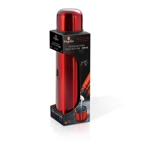 TERMOS STALOWY 0.75L BERLINGER HAUS METALLIC LINE BURGUNDY BH-7602 TERMOS STALOWY 0.75L BERLINGER HAUS METALLIC LINE BURGUNDY BH-7602