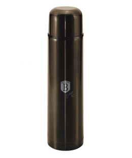 TERMOS STALOWY 1.0L BERLINGER HAUS METALLIC LINE SHINY BLACK BH-6819