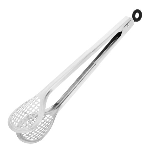 UNIWERSALNE SZCZYPCE KUCHENNE Z SITKIEM 30 CM DO GRILLA BRUNBESTE BB-2497 UNIWERSALNE SZCZYPCE KUCHENNE Z SITKIEM 30 CM DO GRILLA BRUNBESTE BB-2497