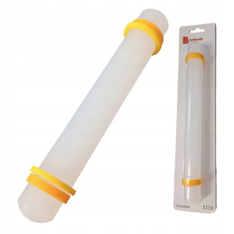 WAŁEK DO MAS CUKROWYCH MARCEPANOWYCH 14.5cm BRUNBESTE BB-3219 WAŁEK DO MAS CUKROWYCH MARCEPANOWYCH 14.5cm BRUNBESTE BB-3219