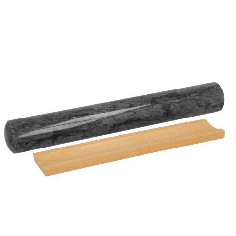 WAŁEK MARMUROWY DO CIASTA Z PODSTAWKĄ 30cm BRUNBESTE BB-3319 WAŁEK MARMUROWY DO CIASTA Z PODSTAWKĄ 30cm BRUNBESTE BB-3319