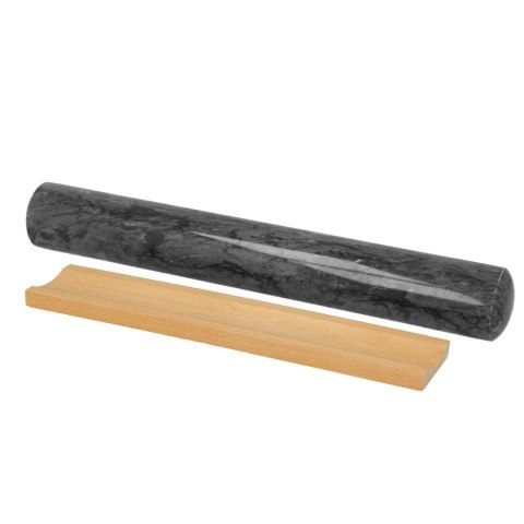 WAŁEK MARMUROWY DO CIASTA Z PODSTAWKĄ 30cm BRUNBESTE BB-3319 WAŁEK MARMUROWY DO CIASTA Z PODSTAWKĄ 30cm BRUNBESTE BB-3319