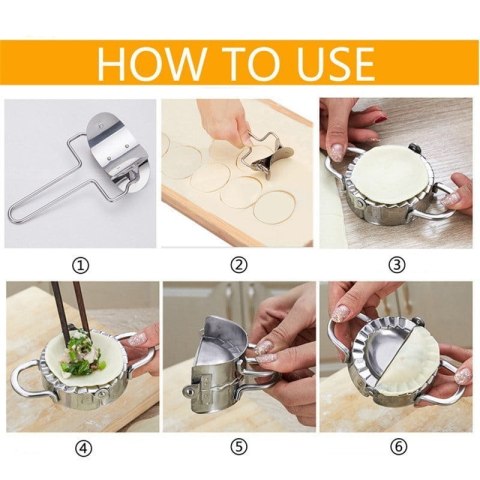 WYKRAWACZ DO CIASTA NA PIEROGI 7.5CM BRUNBESTE BB-3100 WYKRAWACZ DO CIASTA NA PIEROGI 7.5CM BRUNBESTE BB-3100