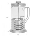 ZAPARZACZ DO HERBATY FRENCH PRESS 600ML KINGHOFF KH-4834 ZAPARZACZ DO HERBATY FRENCH PRESS 600ML KINGHOFF KH-4834
