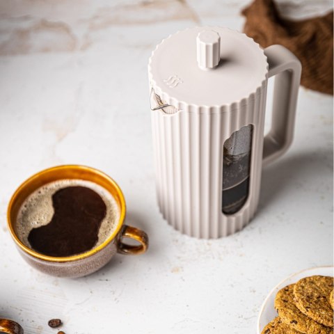 ZAPARZACZ DO HERBATY KAWY SZKLANY FRENCH PRESS 1000 ML BEŻOWY KLAUSBERG KB-7754 ZAPARZACZ DO HERBATY KAWY SZKLANY FRENCH PRESS 1000 ML BEŻOWY KLAUSBERG KB-7754