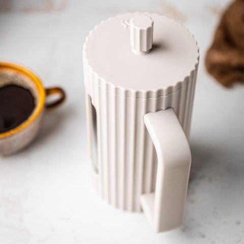ZAPARZACZ DO HERBATY KAWY SZKLANY FRENCH PRESS 1000 ML BEŻOWY KLAUSBERG KB-7754 ZAPARZACZ DO HERBATY KAWY SZKLANY FRENCH PRESS 1000 ML BEŻOWY KLAUSBERG KB-7754