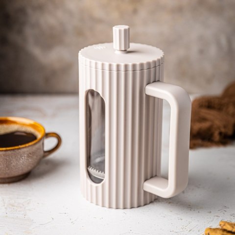ZAPARZACZ DO HERBATY KAWY SZKLANY FRENCH PRESS 1000 ML BEŻOWY KLAUSBERG KB-7754 ZAPARZACZ DO HERBATY KAWY SZKLANY FRENCH PRESS 1000 ML BEŻOWY KLAUSBERG KB-7754