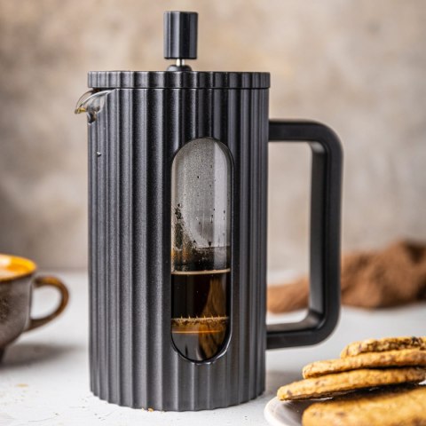 ZAPARZACZ DO HERBATY KAWY SZKLANY FRENCH PRESS 1000 ML CZARNY KLAUSBERG KB-7751 ZAPARZACZ DO HERBATY KAWY SZKLANY FRENCH PRESS 1000 ML CZARNY KLAUSBERG KB-7751