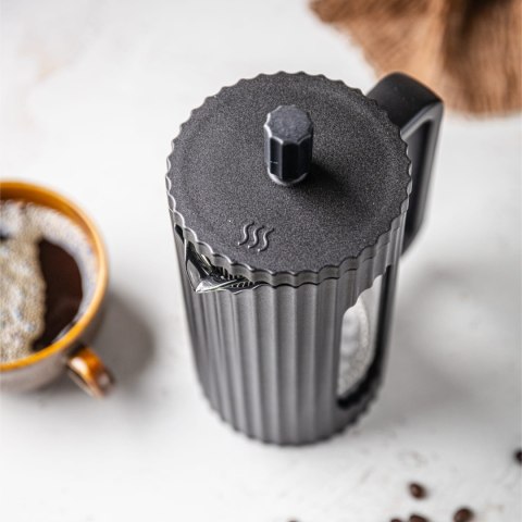 ZAPARZACZ DO HERBATY KAWY SZKLANY FRENCH PRESS 1000 ML CZARNY KLAUSBERG KB-7751 ZAPARZACZ DO HERBATY KAWY SZKLANY FRENCH PRESS 1000 ML CZARNY KLAUSBERG KB-7751