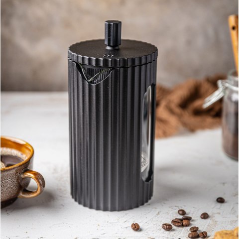 ZAPARZACZ DO HERBATY KAWY SZKLANY FRENCH PRESS 1000 ML CZARNY KLAUSBERG KB-7751 ZAPARZACZ DO HERBATY KAWY SZKLANY FRENCH PRESS 1000 ML CZARNY KLAUSBERG KB-7751